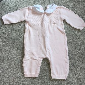 Fellman Brothers Girls Pique Collar Knit Longall Pink 3M